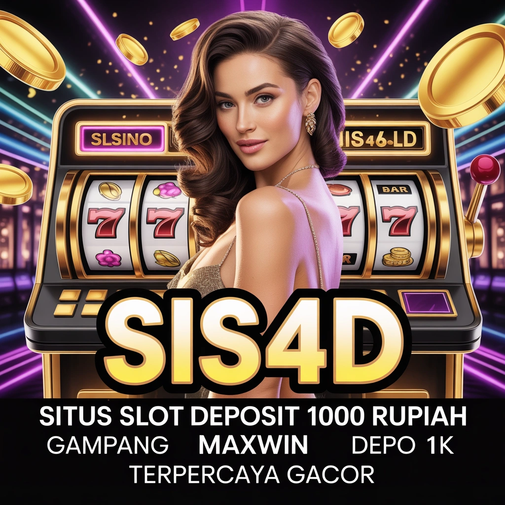 SIS4D - Situs Slot Deposit 1000 Rupiah Gampang Maxwin Depo 1k Terpercaya Gacor image 1